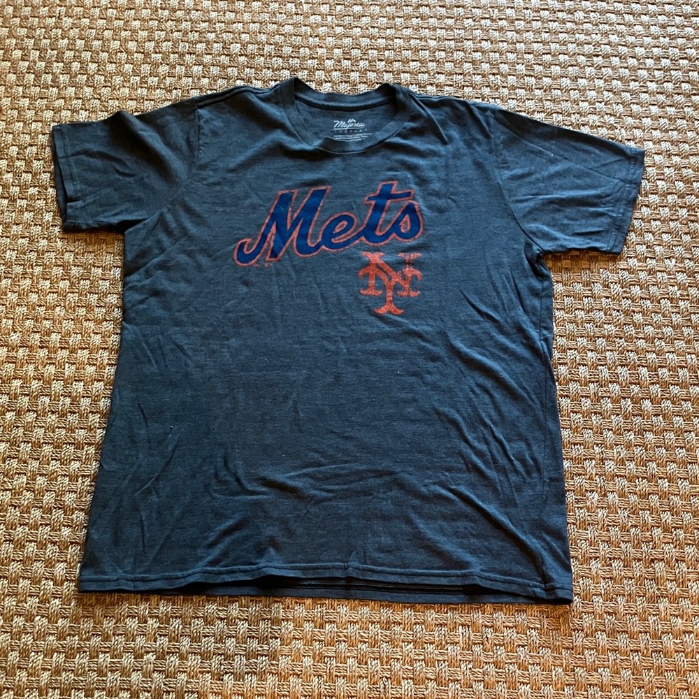 Mets Graphic Men’s Short Sleeve Tee - Navy